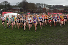 Senior girls 2019 New Balance English Schools Cross Country Champs, Temple Newsam, Leeds. Photo:  David T. Hewitson/Sports for All Pics